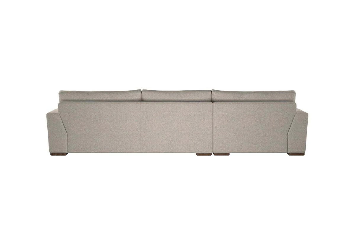 Guddu Large Left Hand Chaise Sofa - Brera Linen Jade - Image 5