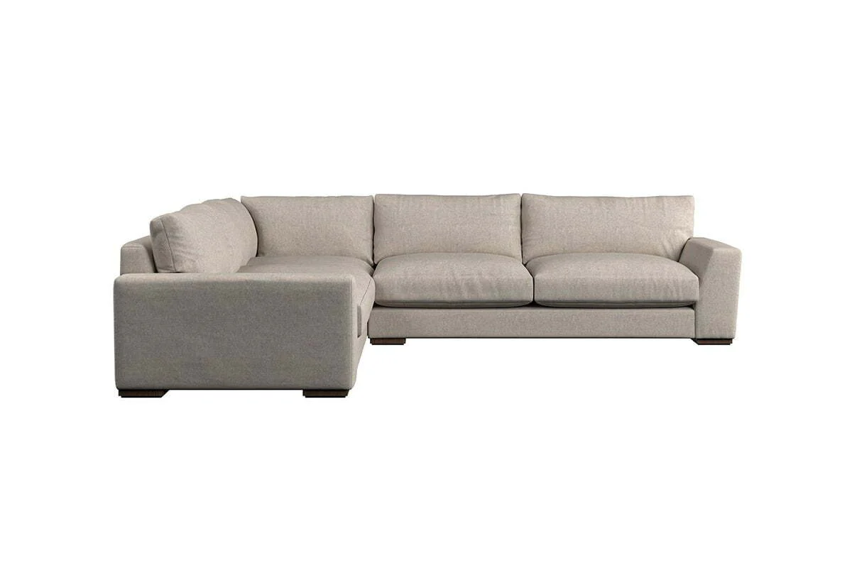 Guddu Large Left Hand Corner Sofa - Brera Linen Dusk - Image 3
