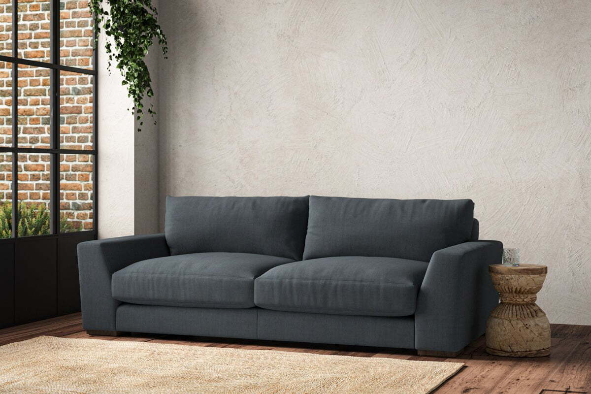 Guddu Large Sofa - Brera Linen Dusk - Image 2