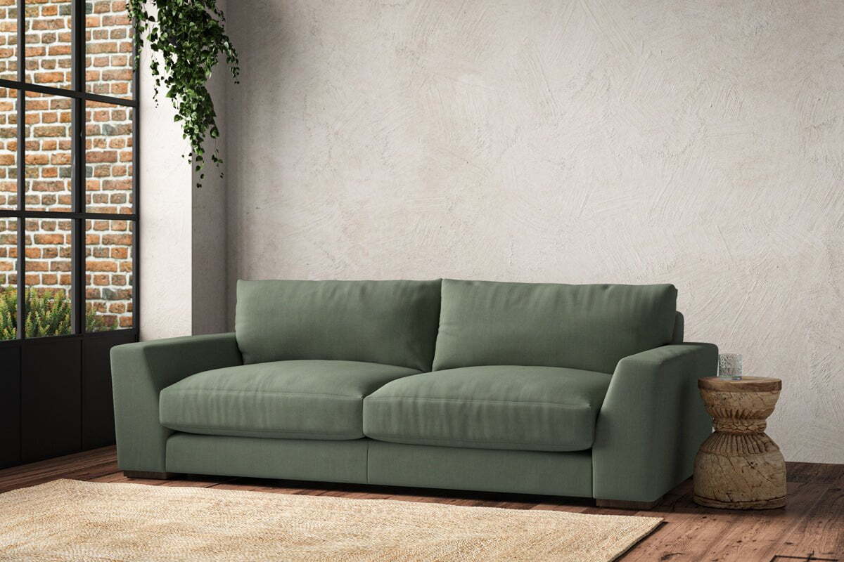 Guddu Large Sofa - Brera Linen Jade - Image 2