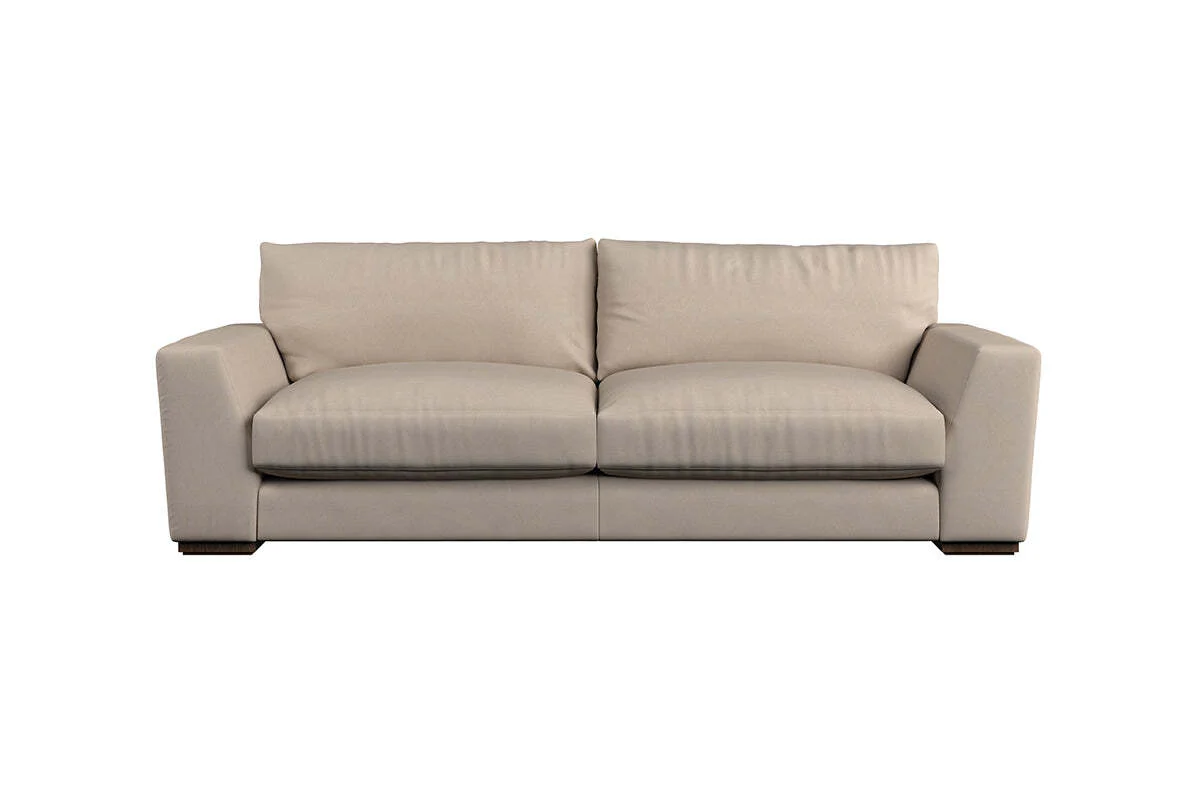 Guddu Large Sofa - Recycled Cotton Mocha - Image 3