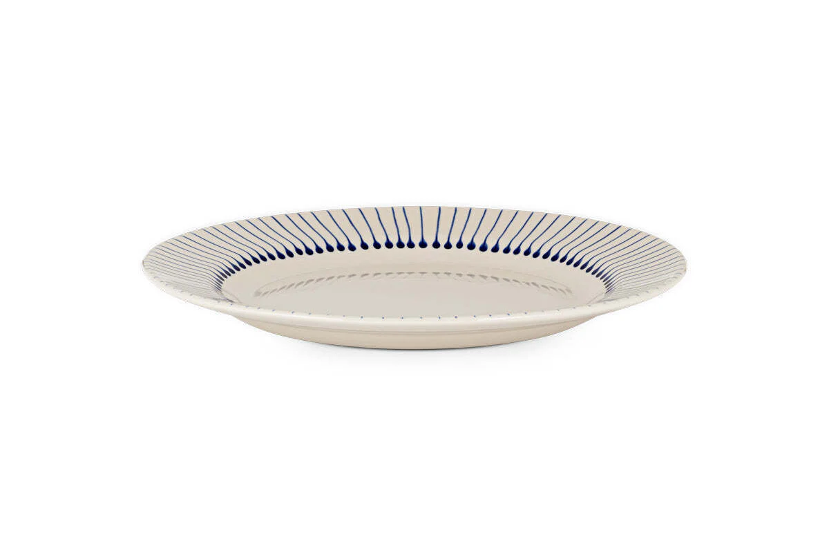 Iba Dinner Plate - Indigo - Image 5
