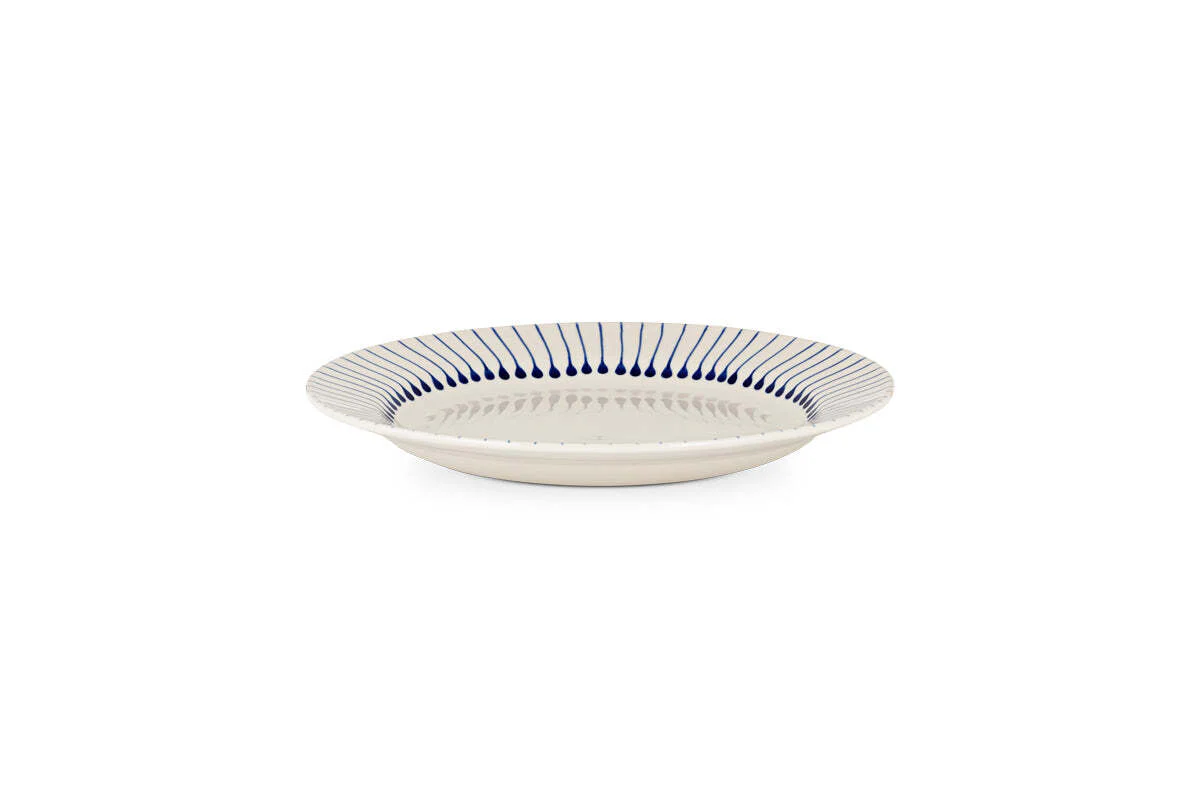 Iba Dinnerware Set - Indigo - (Set of 12) - Image 5