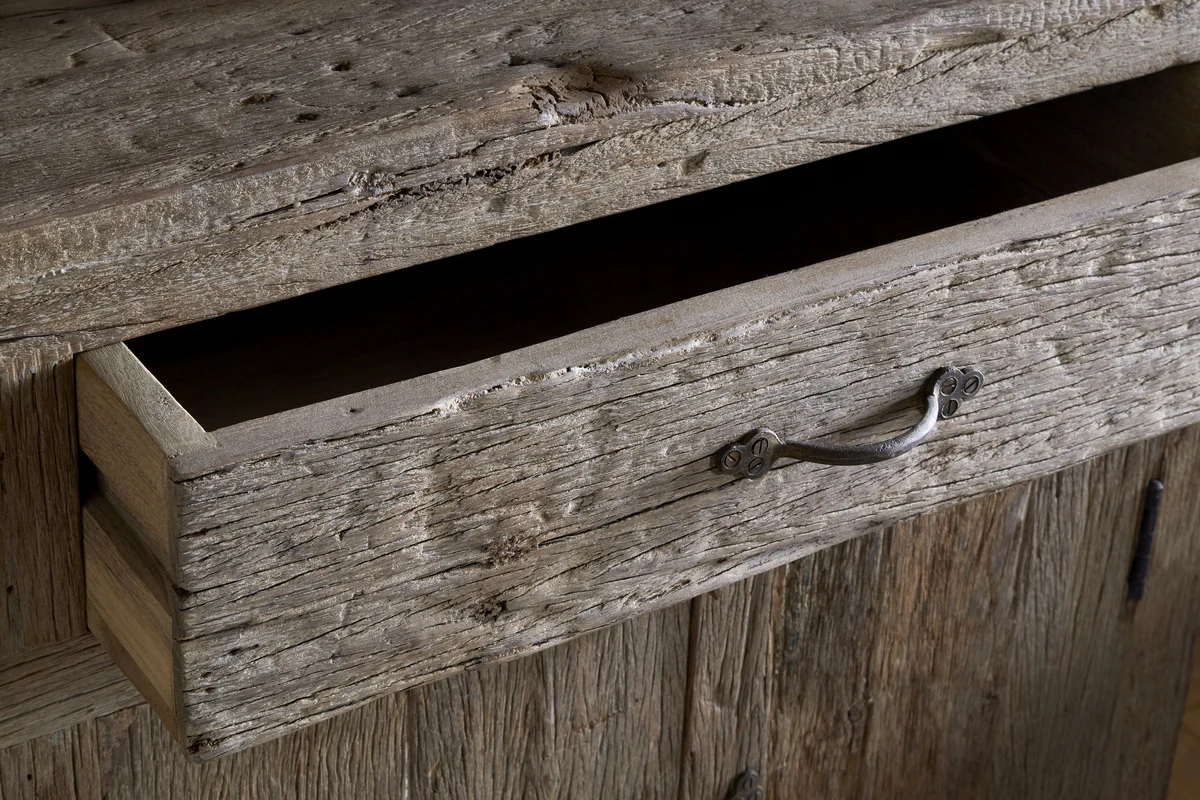 Ibo Reclaimed Wood Sideboard - Natural - Image 5