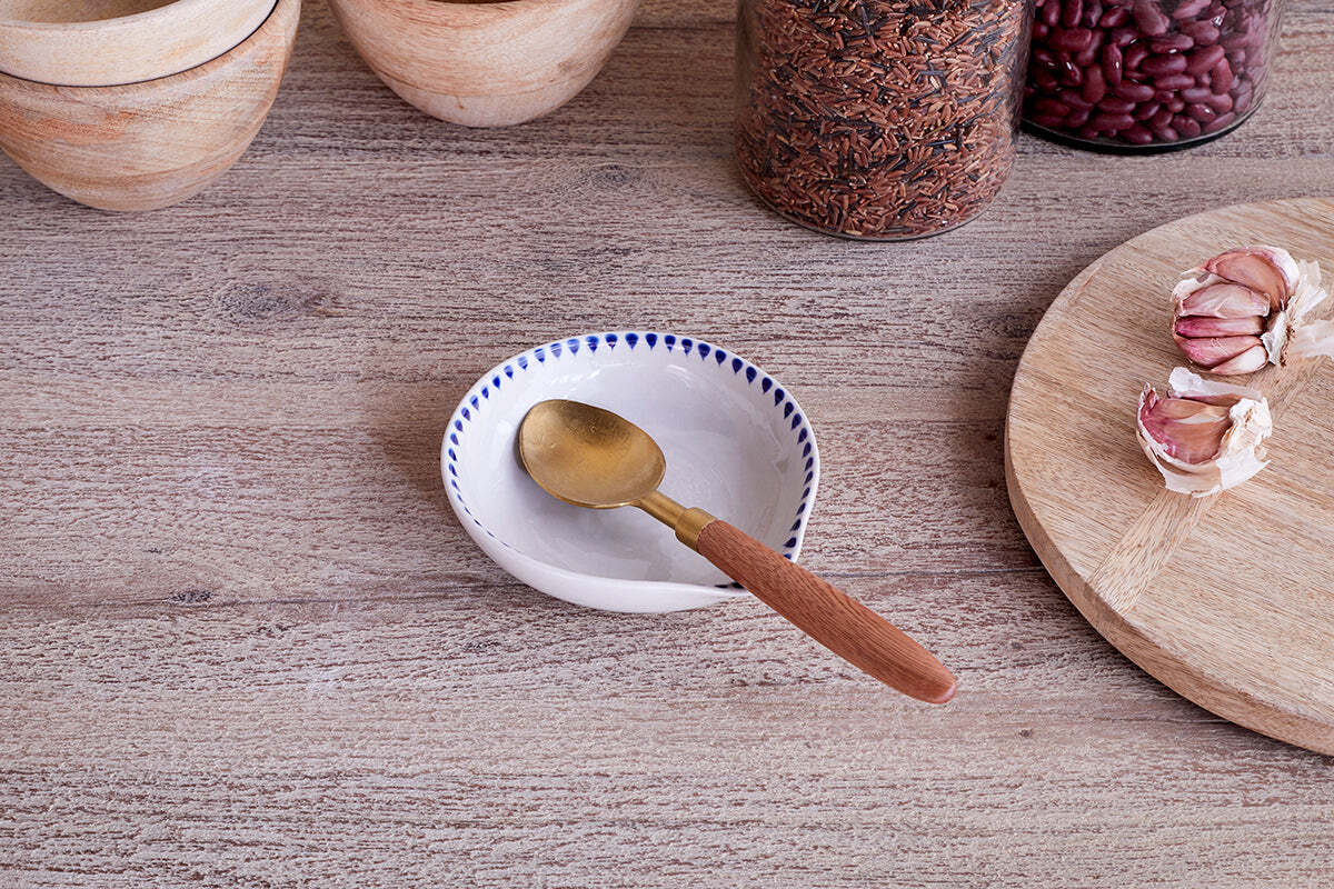 Indigo Drop Spoon Rest - Indigo