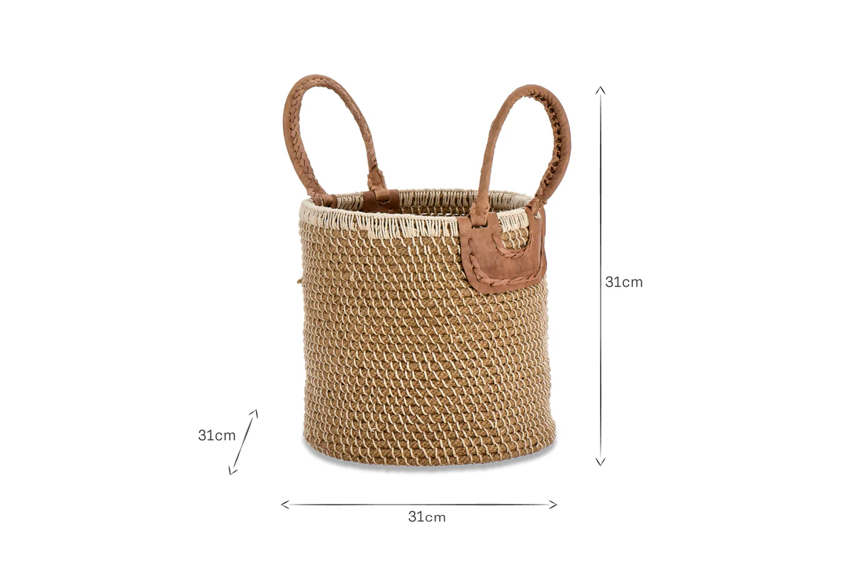 Indra Coil Basket - Natural - Image 3