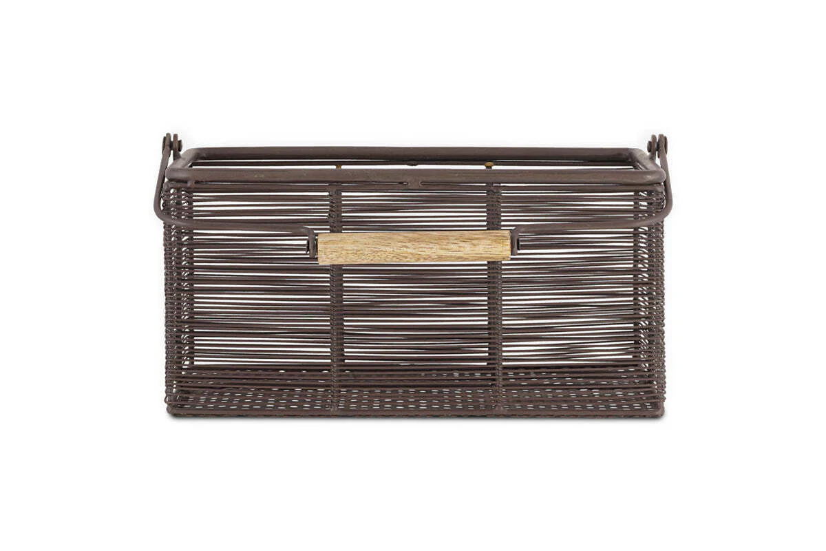 Inkollu Wire Cutlery Holder - Aged Brass - Image 8