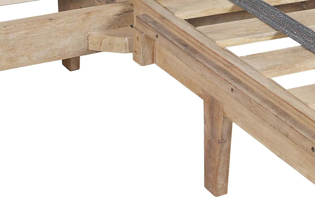 Iya Reclaimed Wood Bed - Natural - Image 11