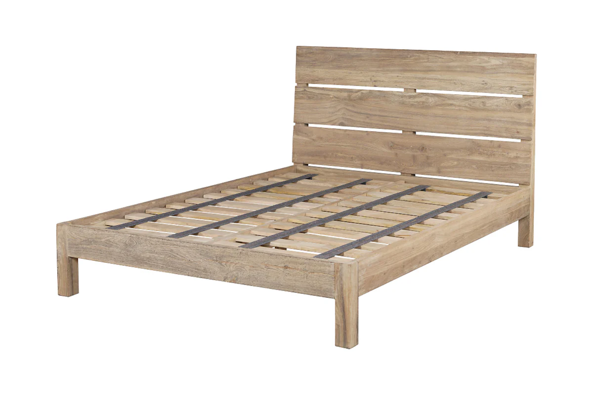 Iya Reclaimed Wood Bed - Natural - Image 6