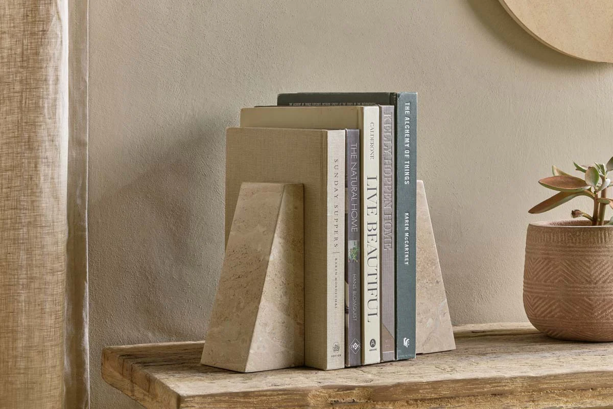 Juda Marble Bookends - Grey - Image 3