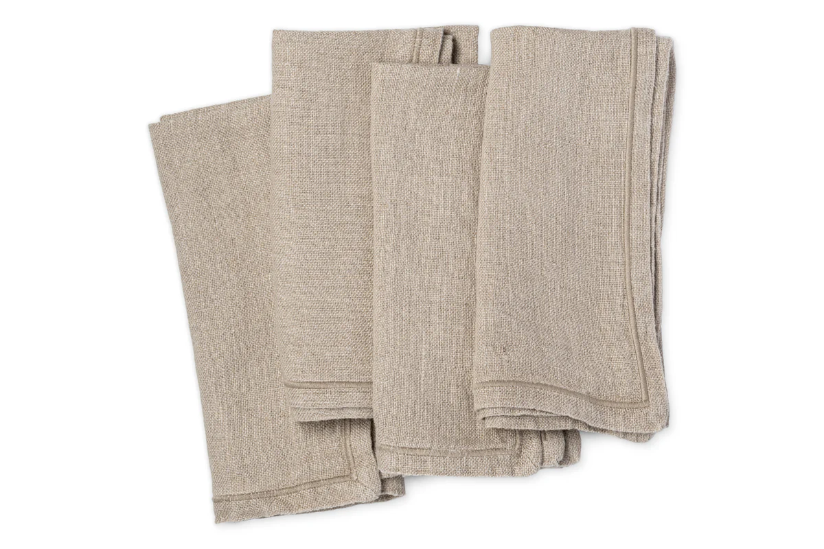 Junto Linen Napkin - Natural (Set of 4) - Image 5