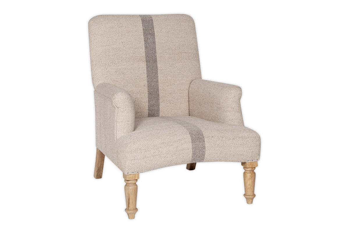 Kallu Wool & Cotton Occasional Chair - Natural - Image 6