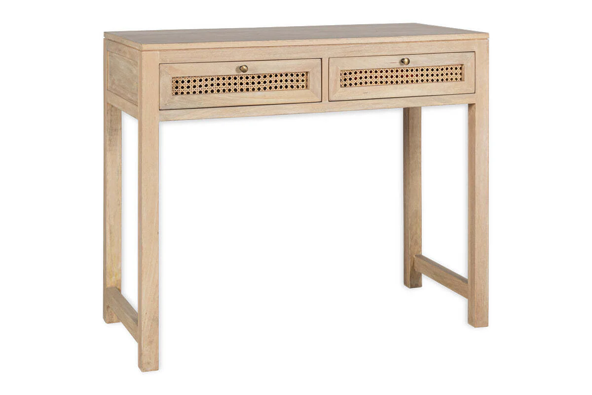 Kanz Mango Wood Writing Desk - Natural - Image 7