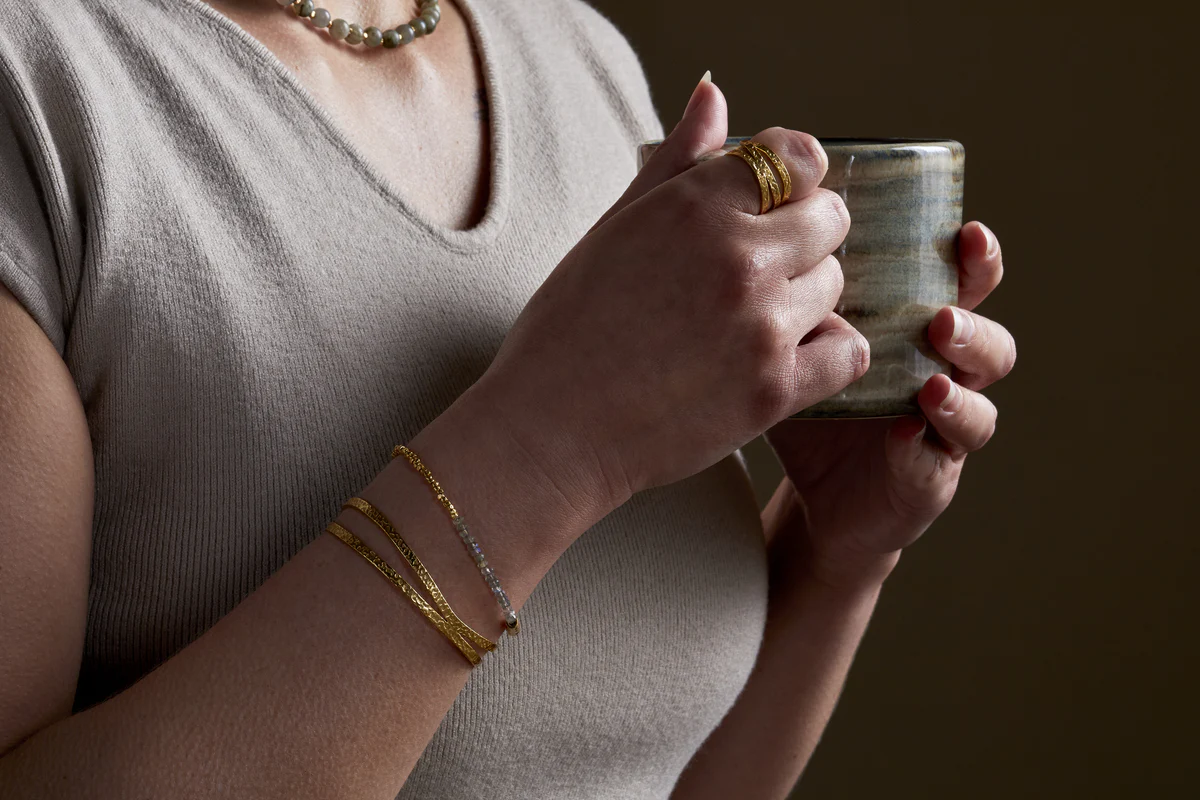 Katai Bangle - Gold - Image 3