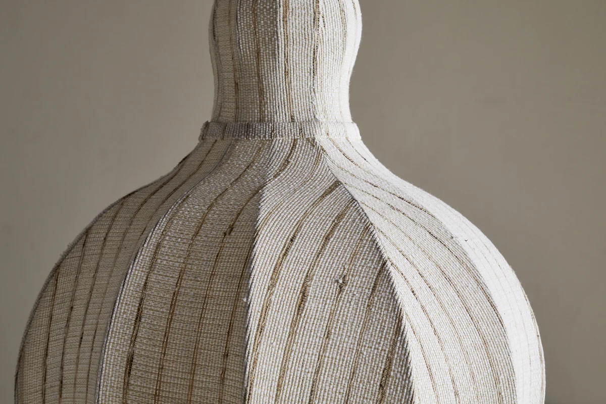 Kela Fabric Pendant - Off White - Image 4