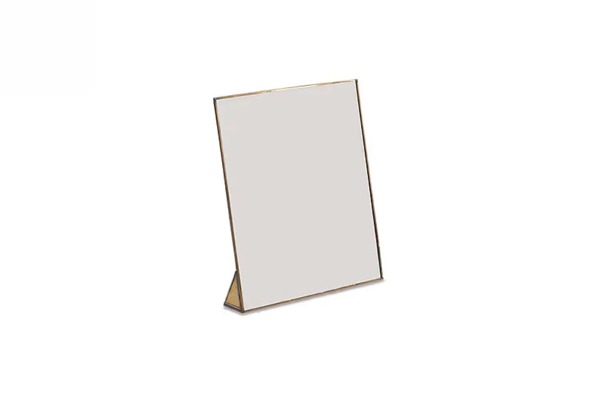 Kiko Standing Mirror - Antique Brass - Image 5