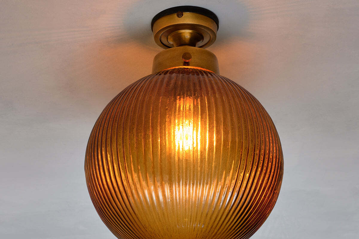 Konnie Bathroom Ceiling Light - Amber - Image 3