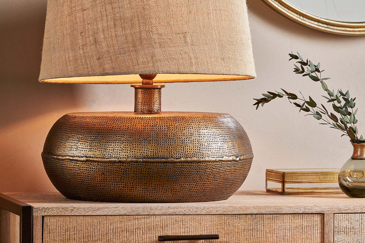 Lumbu Lamp - Antique Brass - Large - Image 3