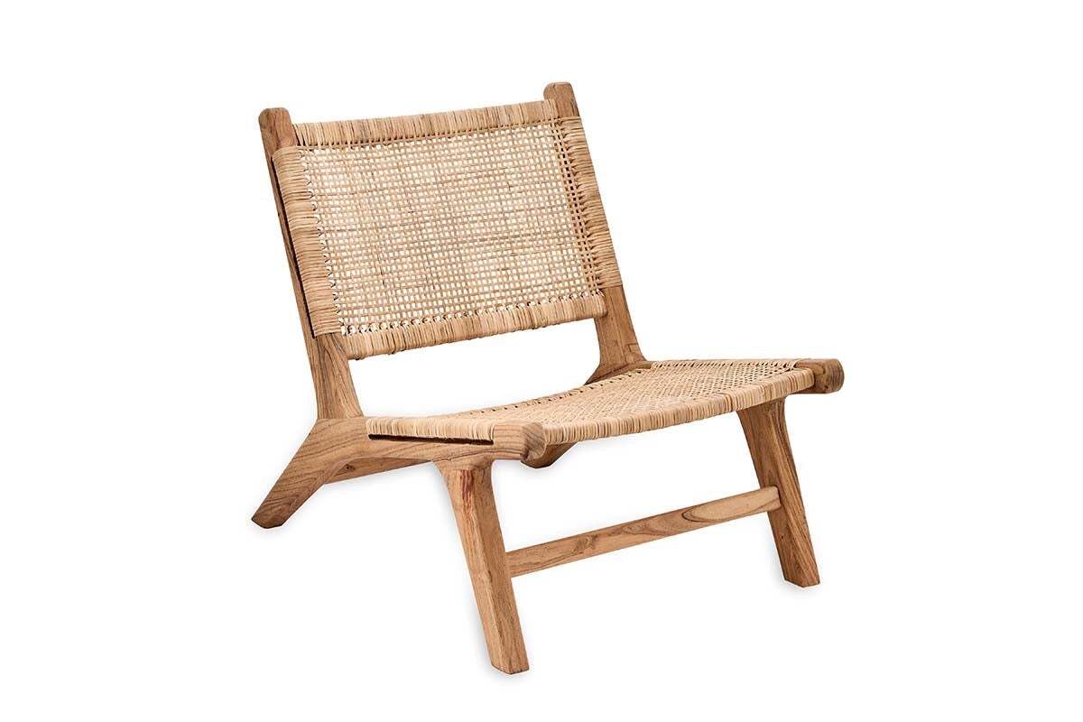 Madrisana Acacia & Rattan Woven Chair - Image 9