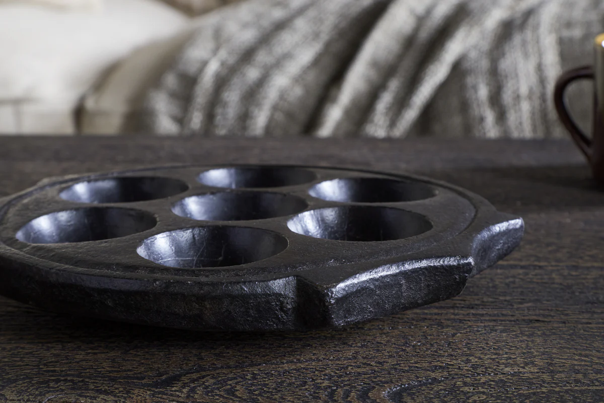 Maji Stone Multi Tealight Holder - Antique Black - Image 3