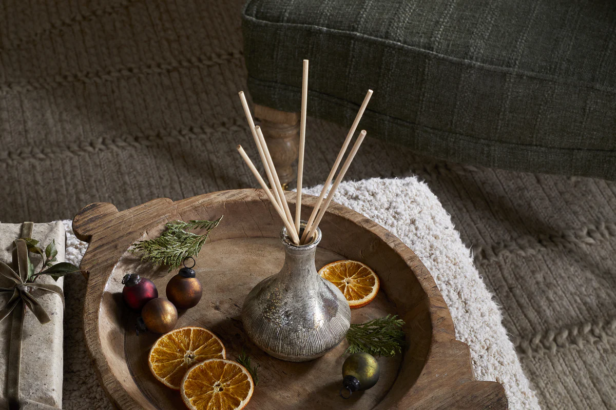 Mandarin & Clove Reed Diffuser - Antique Gold - Image 5