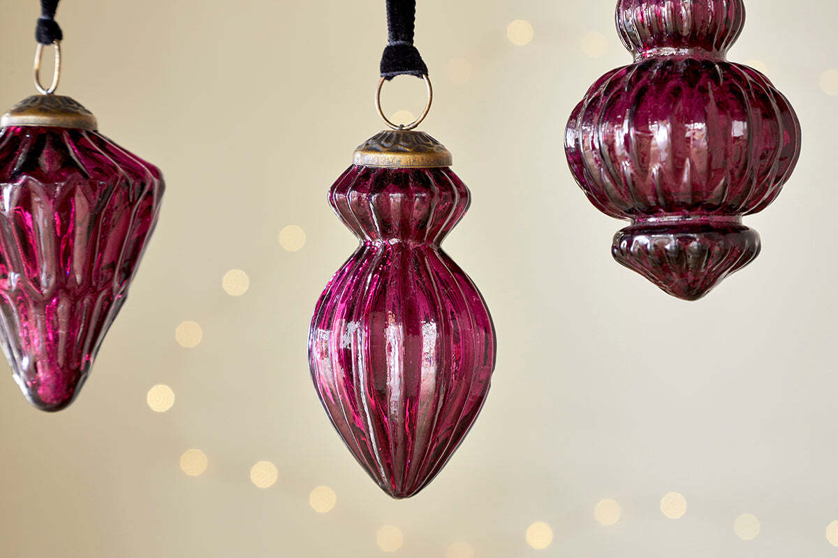 Manipur Baubles - Ruby (Set of 3) - Image 3