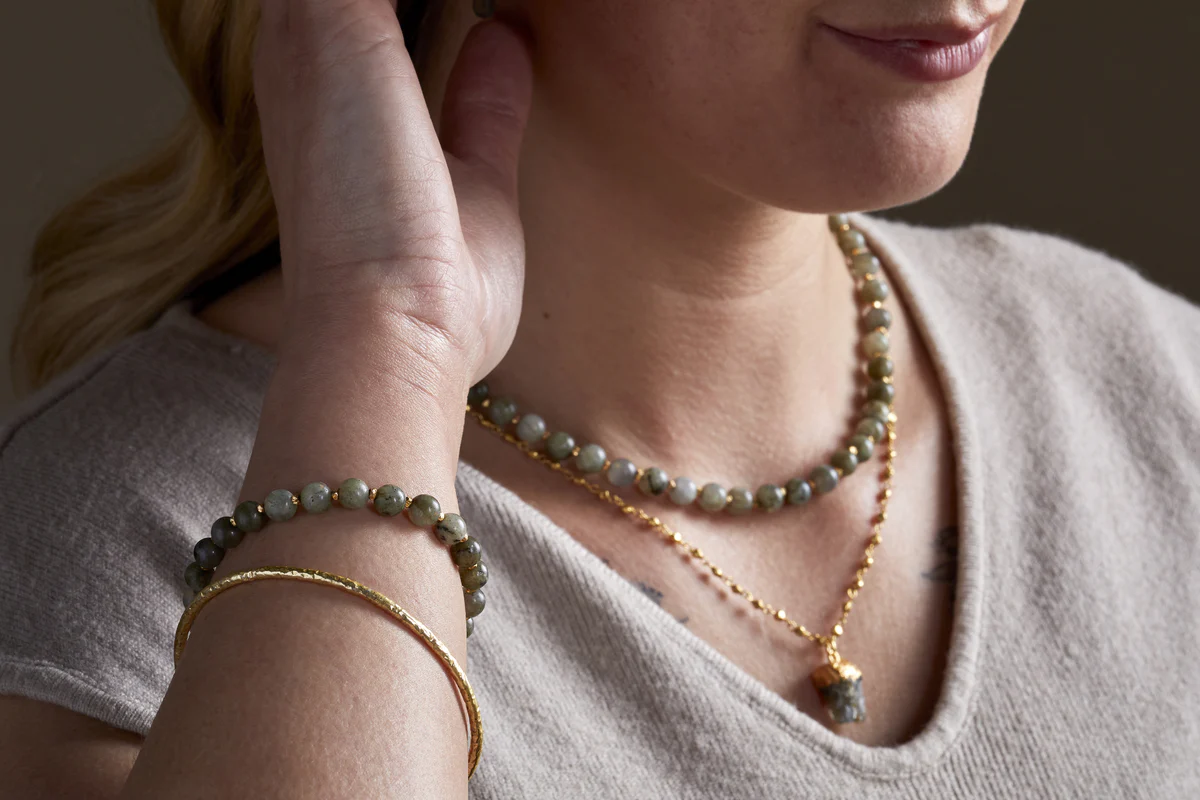 Marai Bracelet - Labradorite - Image 3
