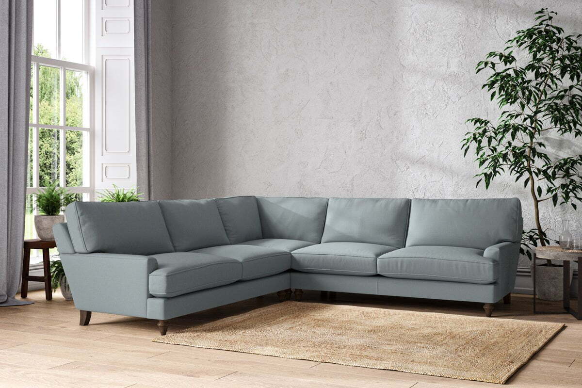 Marri Grand Corner Sofa - Recycled Cotton Horizon - Image 2