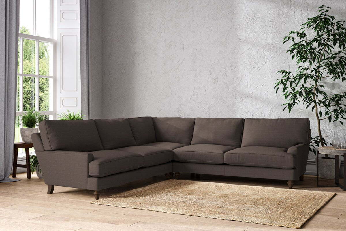 Marri Grand Corner Sofa - Recycled Cotton Mocha - Image 2