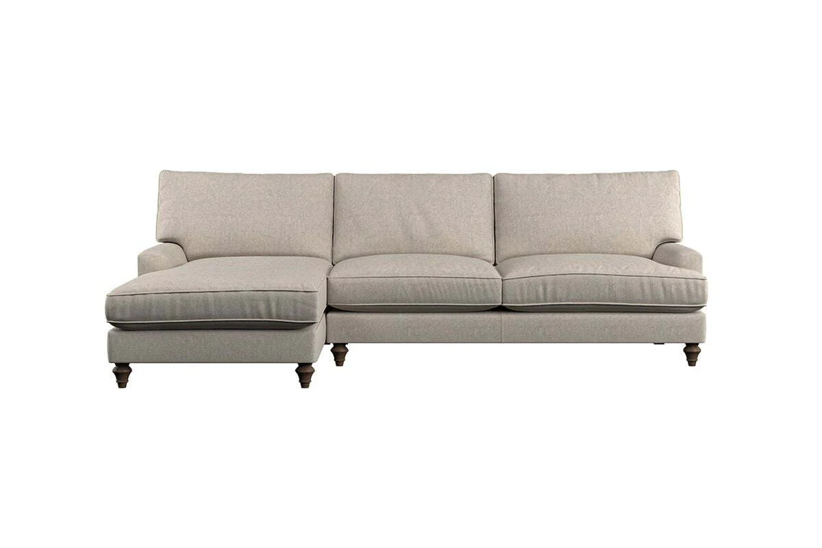 Marri Grand Left Hand Chaise Sofa - Brera Linen Chestnut - Image 3