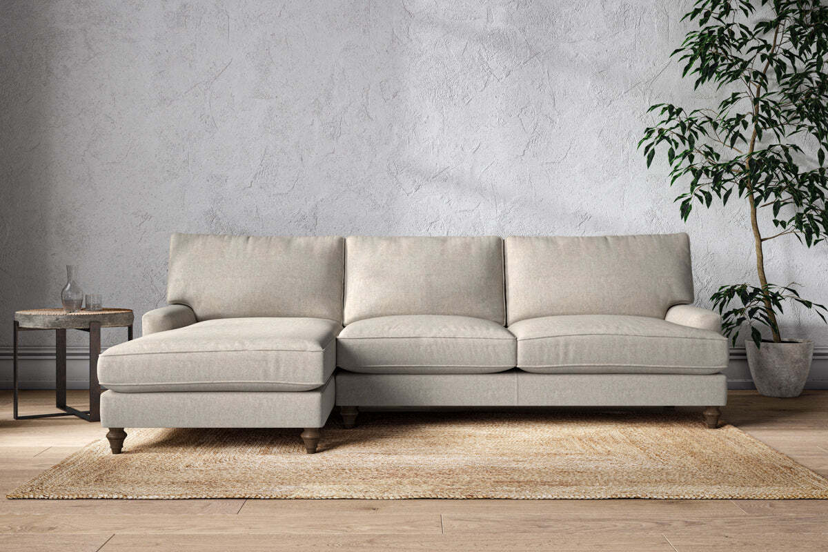 Marri Grand Left Hand Chaise Sofa - Brera Linen Natural - Image 2