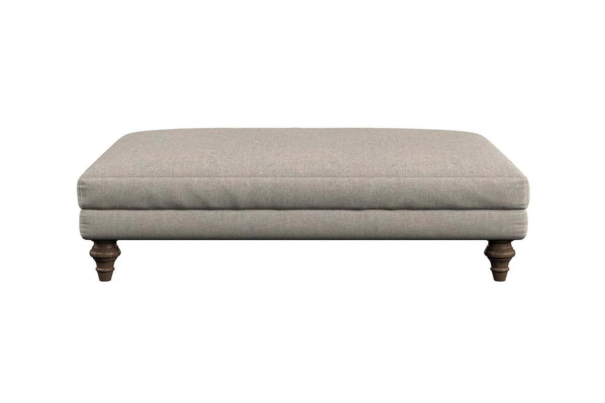 Marri Large Footstool - Brera Linen Smoke - Image 3