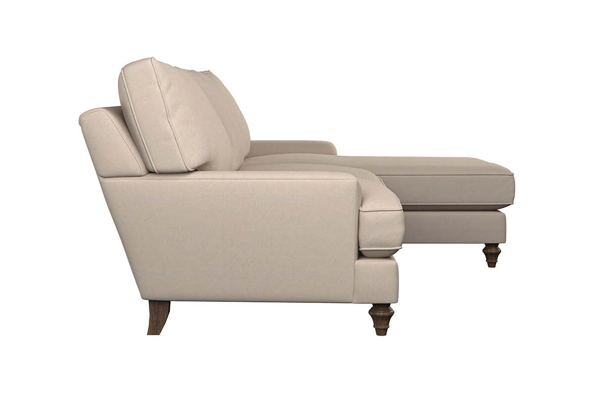 Marri Large Right Hand Chaise Sofa - Recycled Cotton Thunder - Image 4