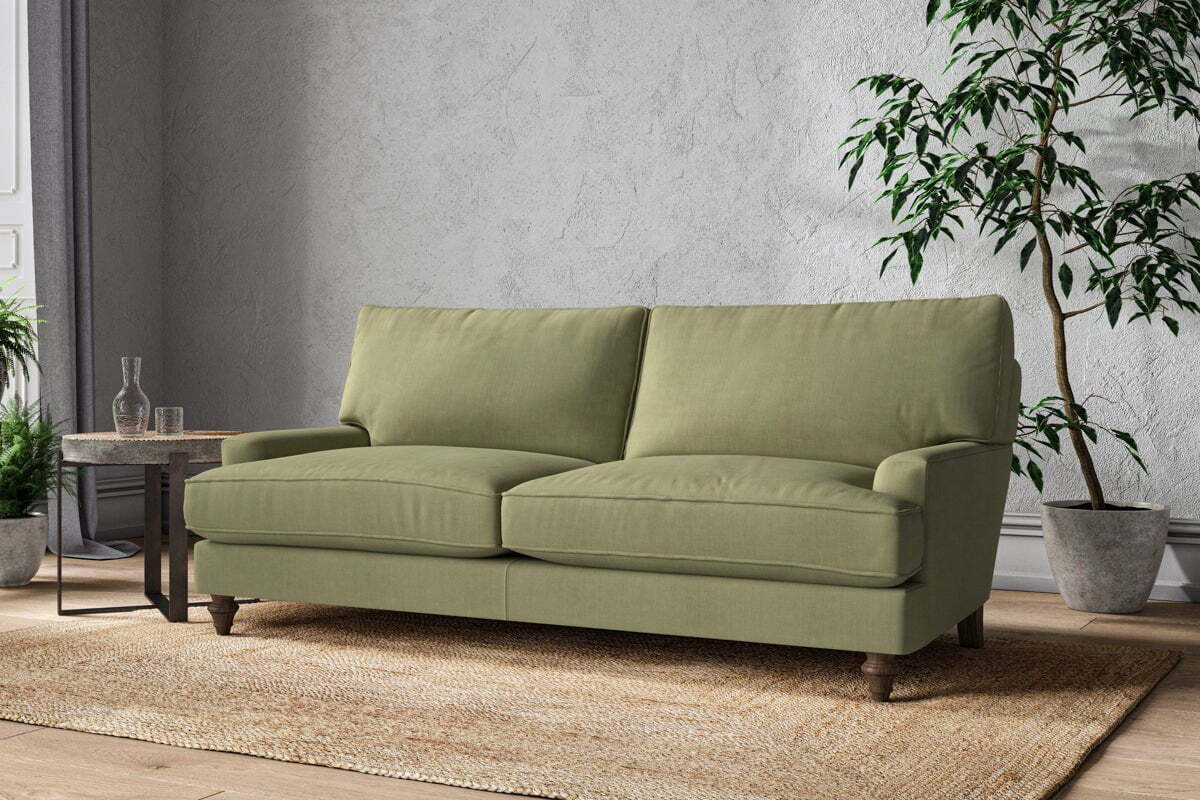 Marri Large Sofa - Brera Linen Sage - Image 2