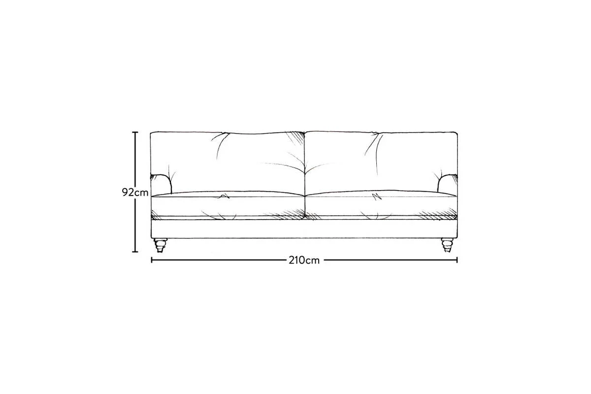 Marri Large Sofa - Recycled Cotton Natural - Image 6