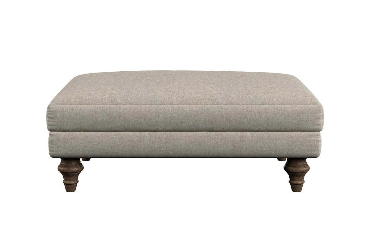 Marri Medium Footstool - Brera Linen Chestnut - Image 3