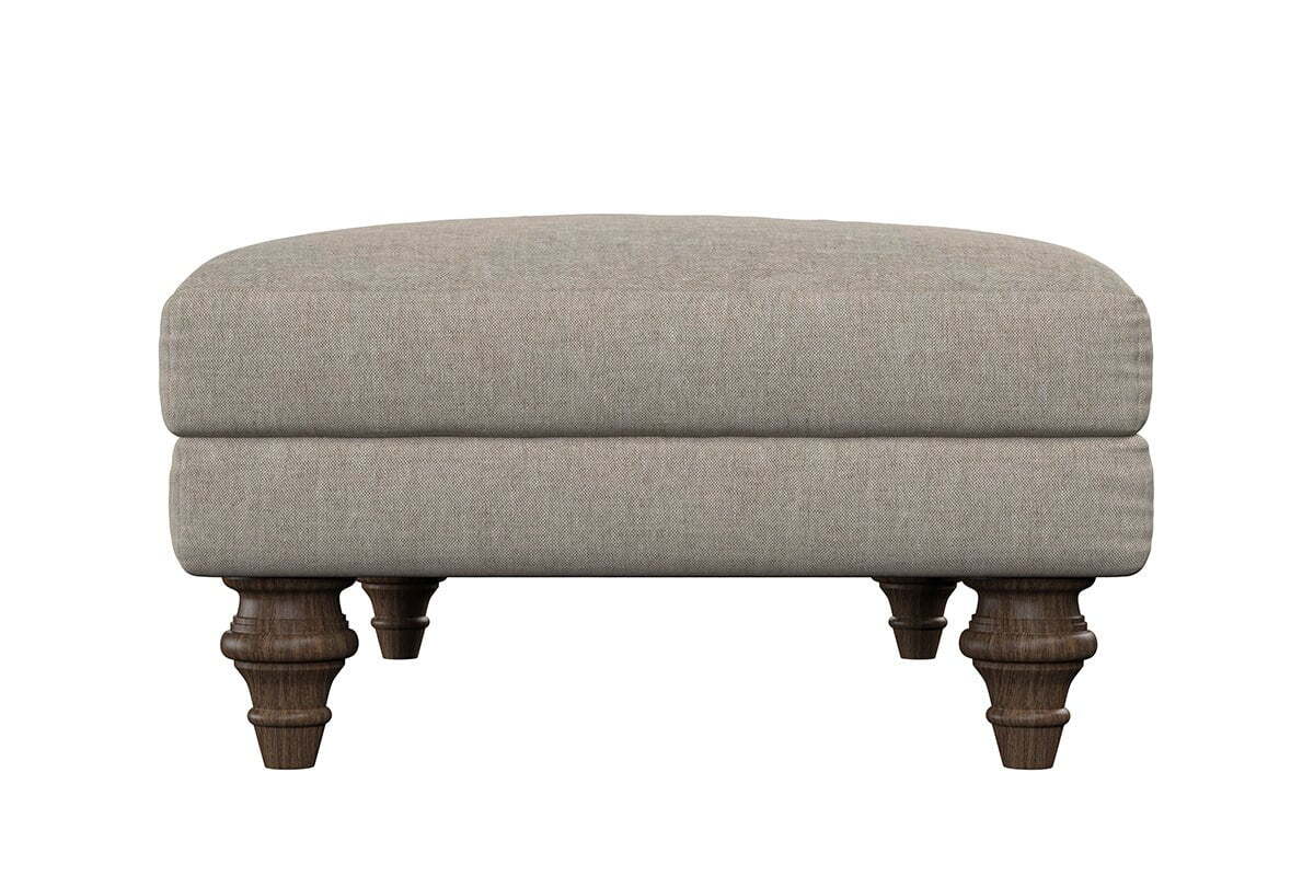Marri Medium Footstool - Brera Linen Sage - Image 5