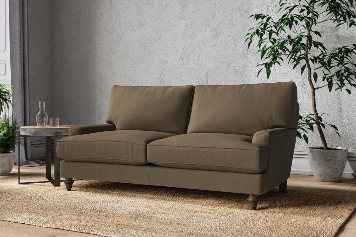 Marri Medium Sofa - Brera Linen Chestnut - Image 2