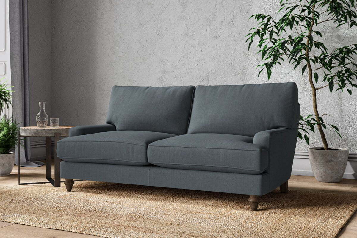 Marri Medium Sofa - Brera Linen Dusk - Image 2