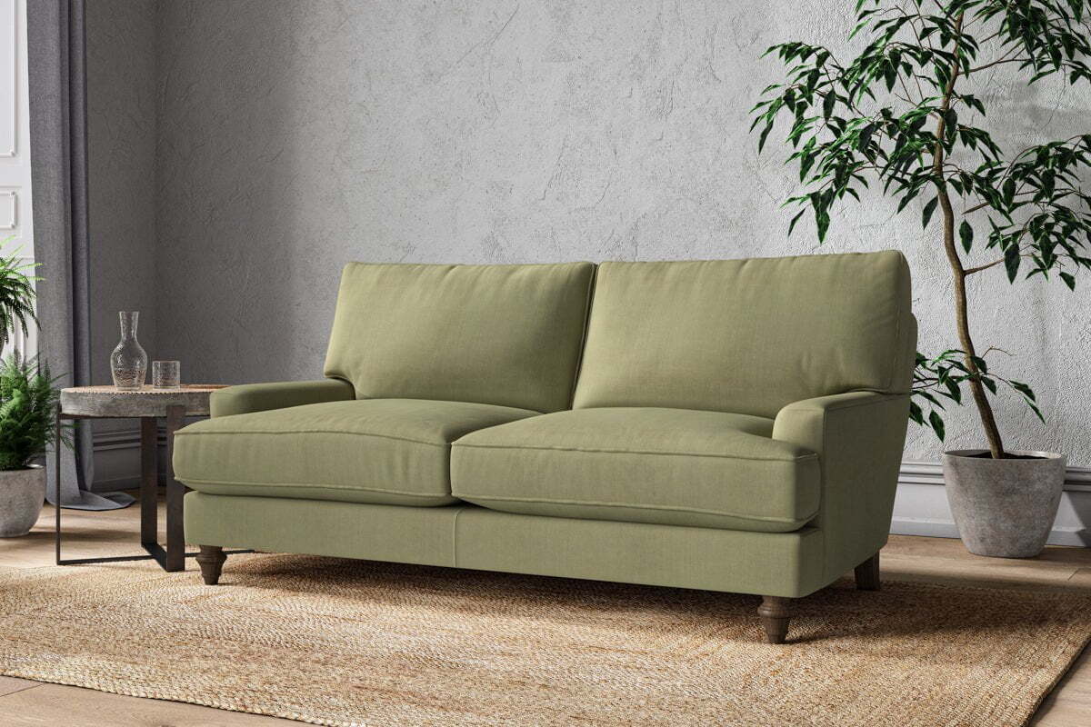 Marri Medium Sofa - Brera Linen Sage - Image 2