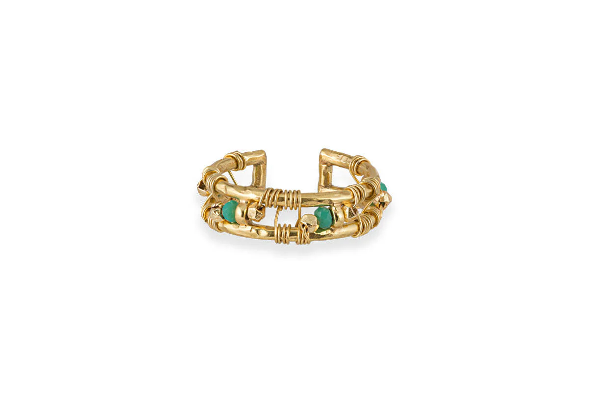 Mindra Ring - Turquoise - Image 3