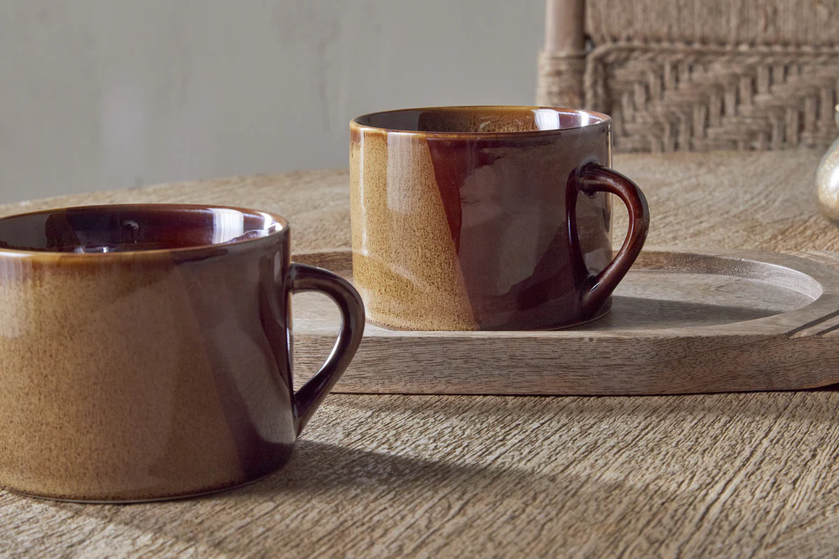 Naav Mugs - Mustard - Large (Set of 2) - Image 2