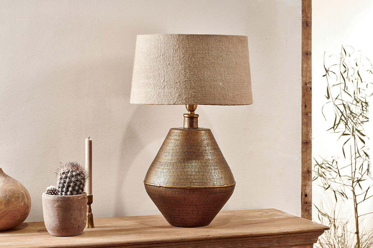 Nalgonda Lamp - Antique Brass - Large - Image 2