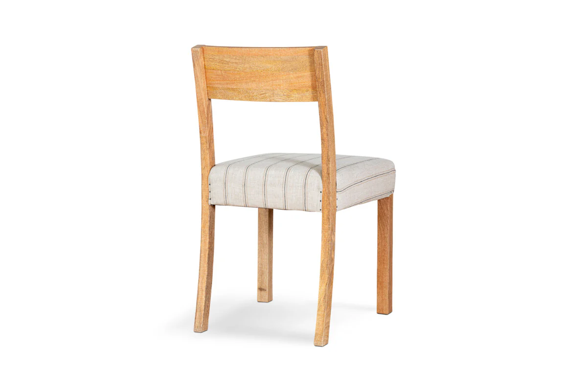 Nidhi Linen Upholstered Dining Chair - Natural - Image 11