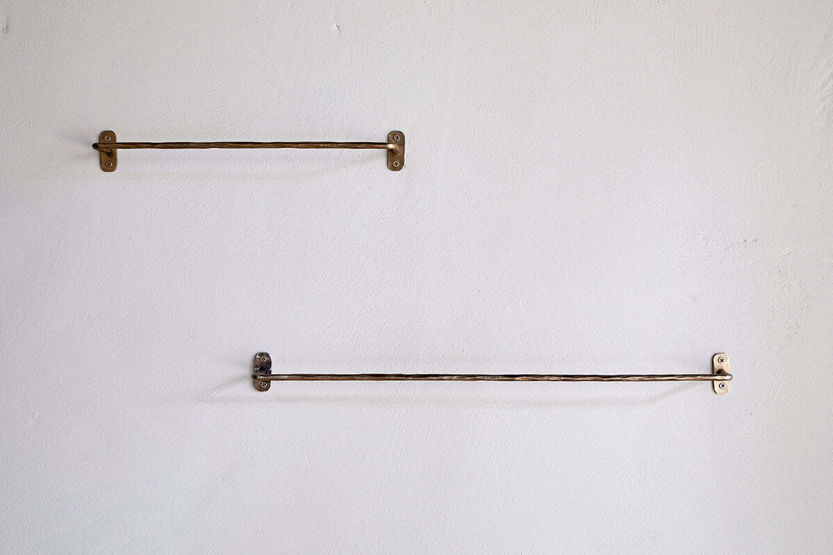 Olani Bathroom Hanging Rail - Antique Brass - Image 4