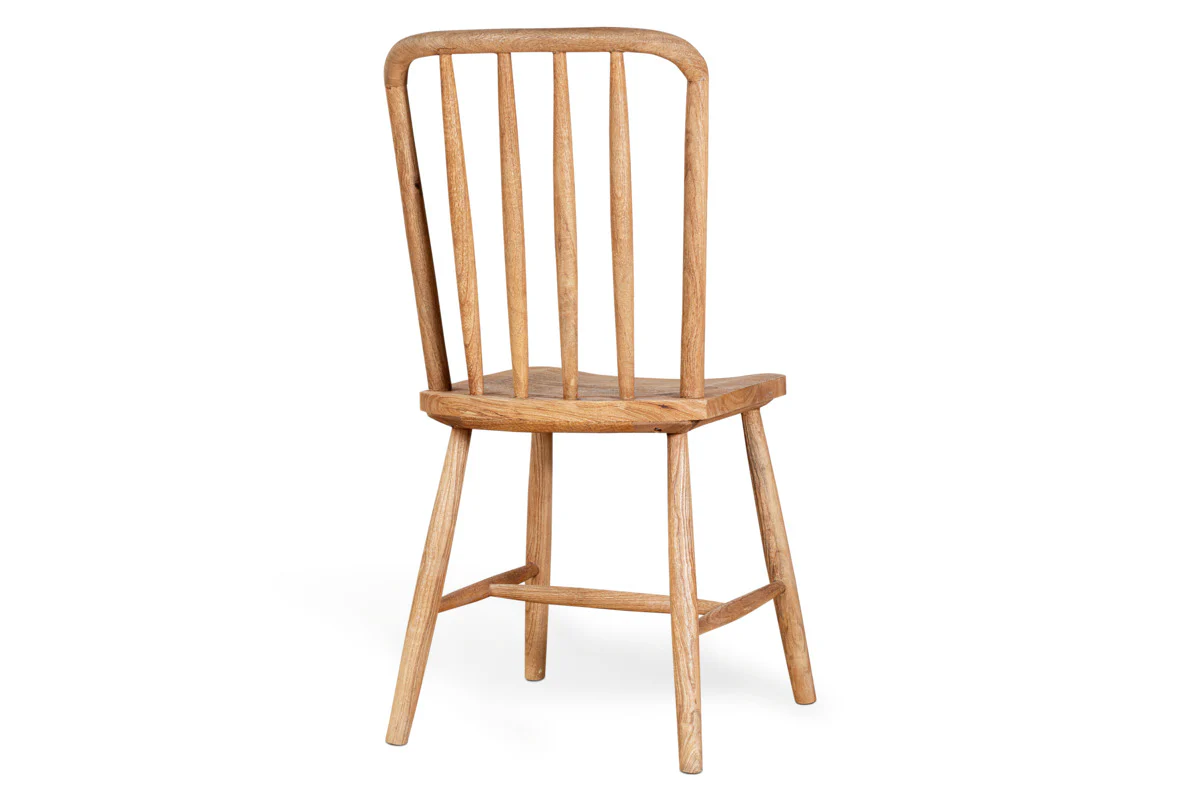 Om Mango Wood Dining Chair - Natural - Image 11