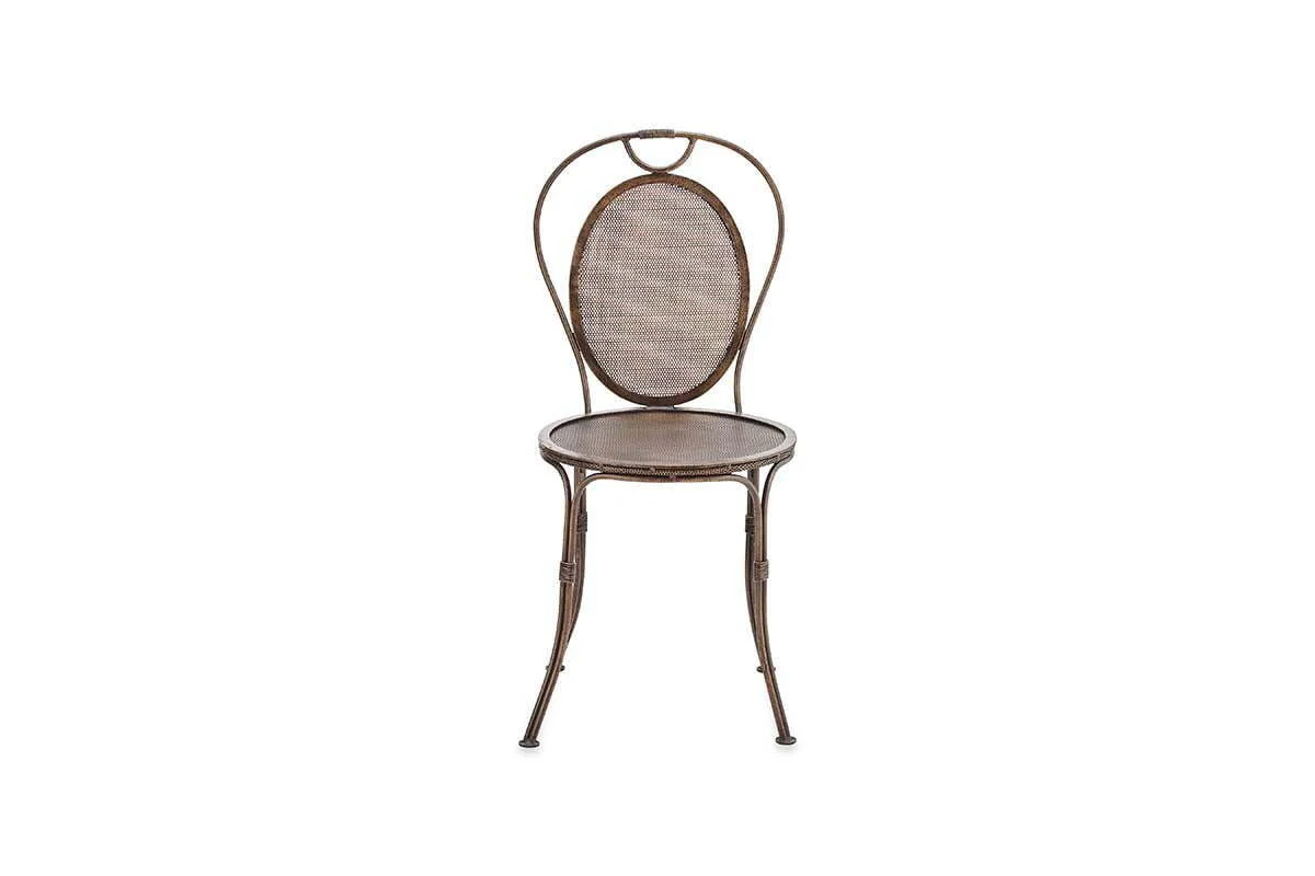 Parwaha Iron Bistro Chair - Image 7