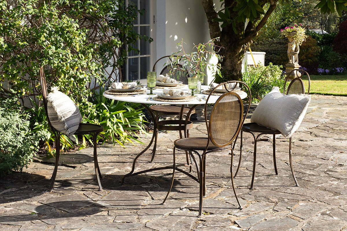 Parwaha Marble Dining Table - Image 6
