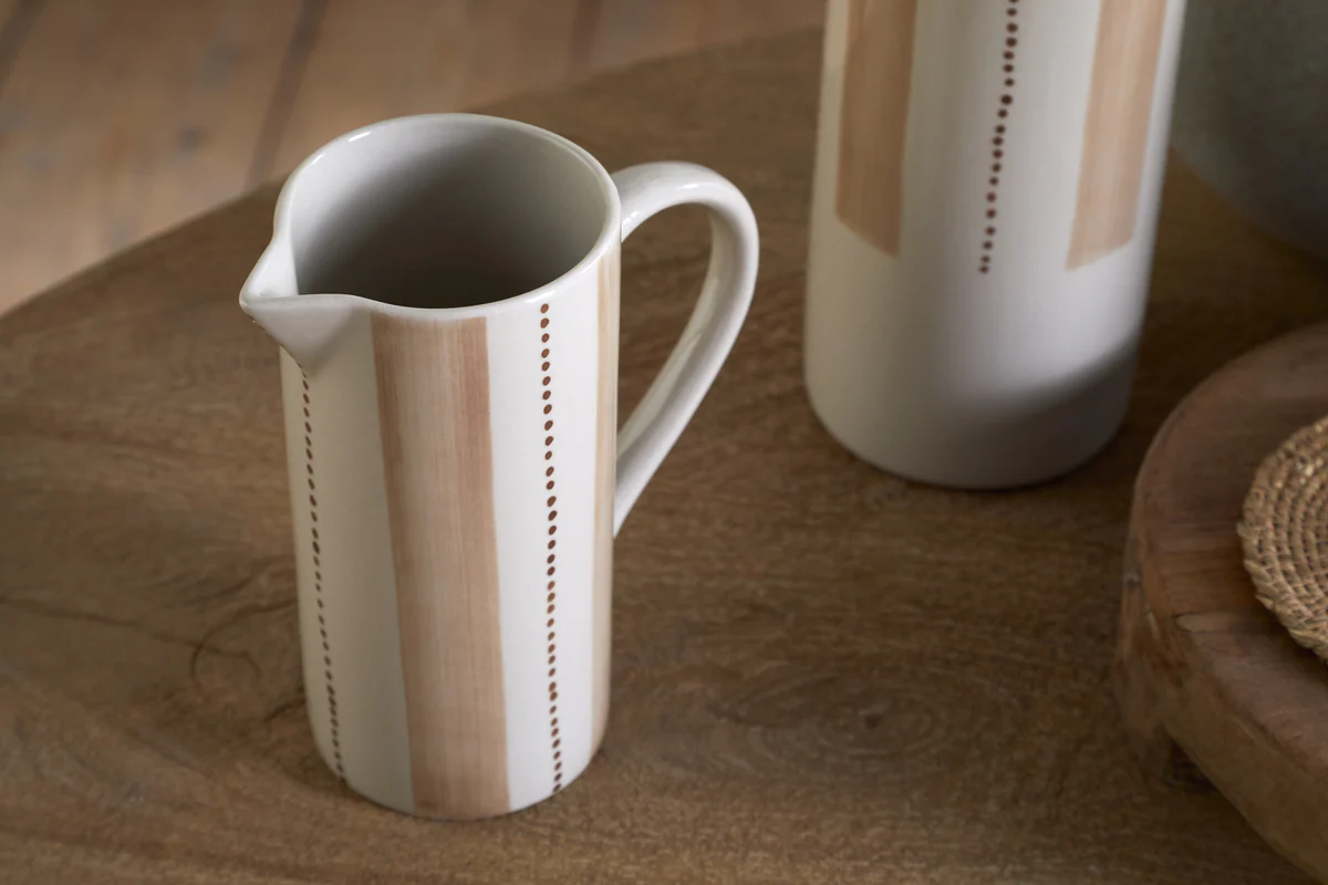 Patthar Jug - Cream & Clay - Small - Image 3