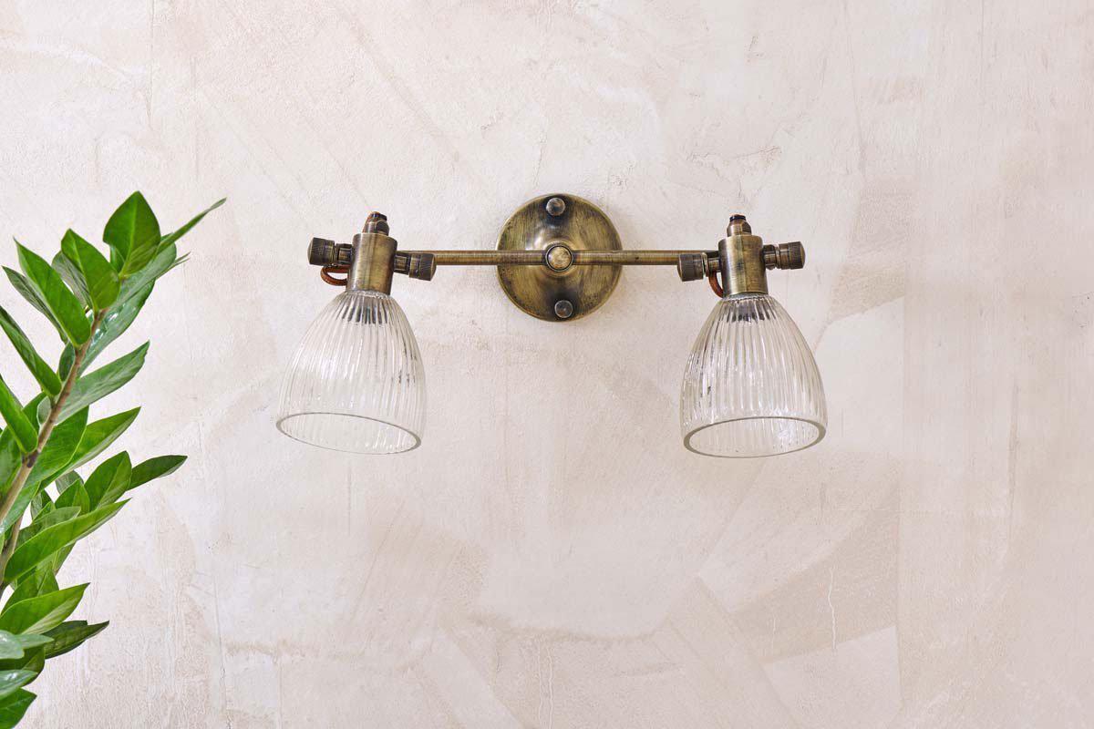 Rarni Recycled Glass Double Wall Light - Image 2